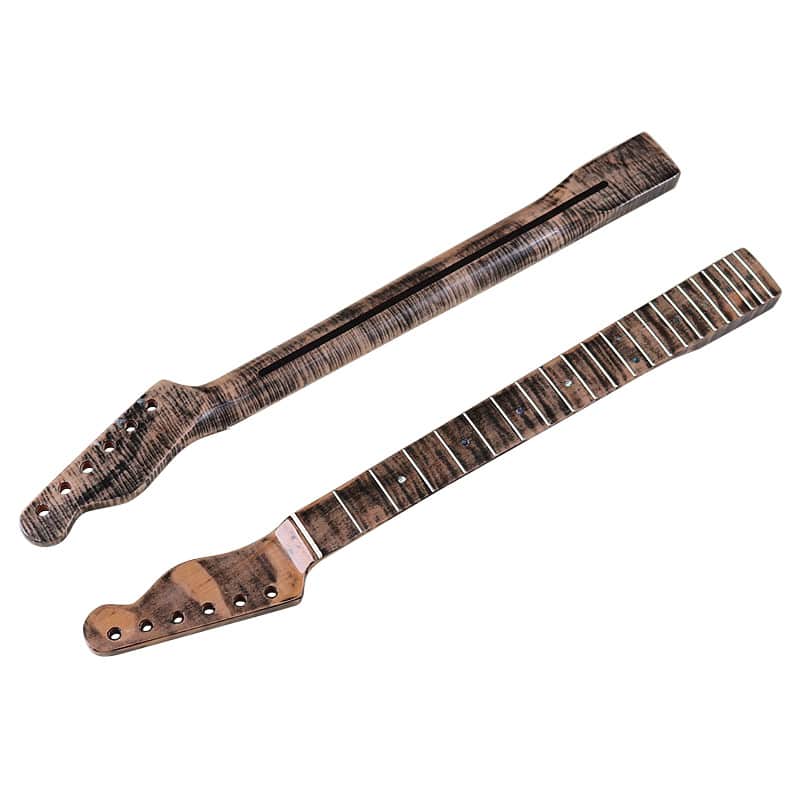 Flamed Maple TL Guitar Neck，21-Frets image 1