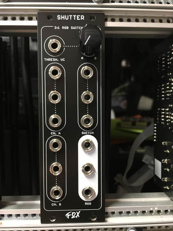 Foxing Hour Shutter Triple 2:1 Video Multiplexer LZX Video Synthesizer image 1