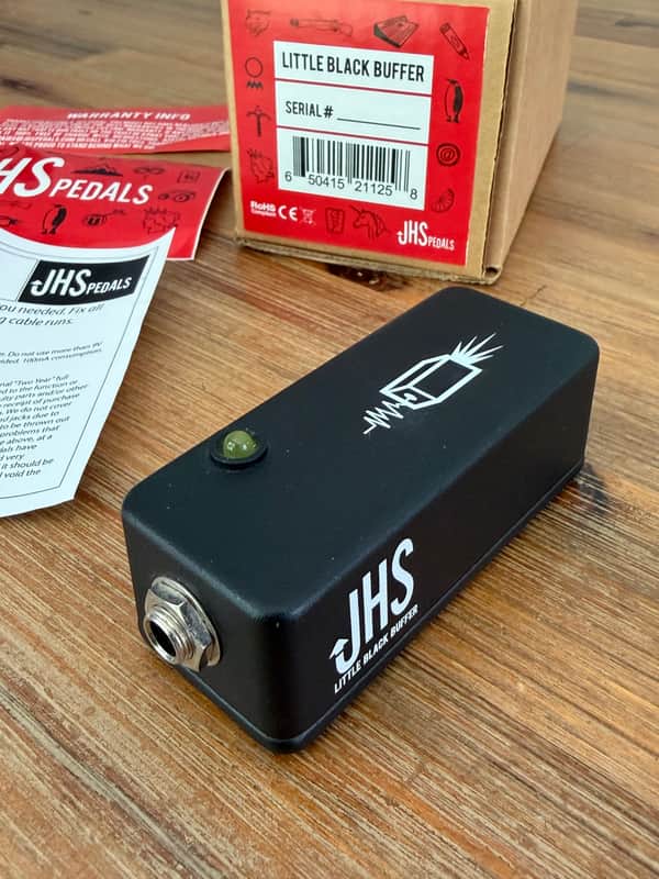 Little Black Buffer Signal Optimizer Pedal Excellent Condition with Original Box & Papers image 1