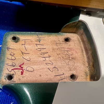 Fender 1959 Fender Stratocaster Custom Shop 2015 - Journeyman Relic Sherwood Green image 16