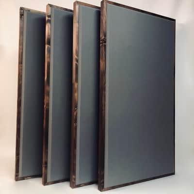 Custom Framed Acoustic Panels (SET OF 4) 4ft x 2ft x 2.5in image 4