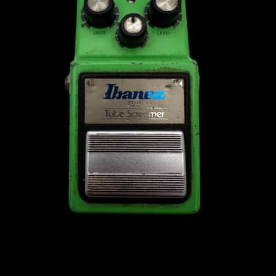 Ibanez TS9 Tube Screamer (Silver Label) 1983 - 1984 - Green X4664 image 4