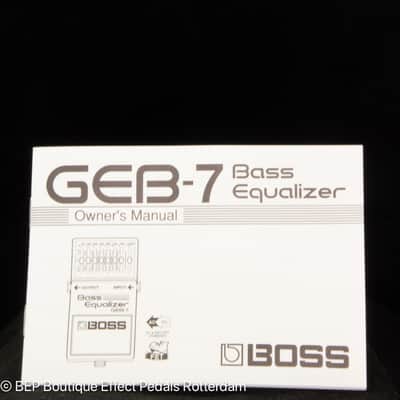 Boss GEB-7 Bass Equalizer 2001 s/n DP02377 image 10