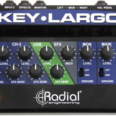 Radial Key Largo Keyboard Mixer imagen 2