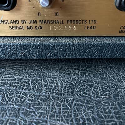 Marshall JCM 800 - 2205 (50w) twin channel 1985 image 3