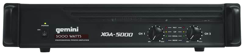 Gemini XGA-5000 5000 Watt Professional DJ/PA Live Sound Power Amplifier XGA5000 image 1