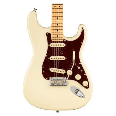 Used Fender American Professional II Stratocaster - Olympic White w/Maple FB image 1