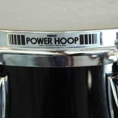 Yamaha SD098 - solid black Recording Custom 9000 snare drum 14"x8 image 3