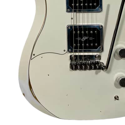 Fiam Guitars Mirari F5 2022 Aged White over Gold, by past Ronin luthier Izzy Lugo (Authorized Fiam Dealer) image 13