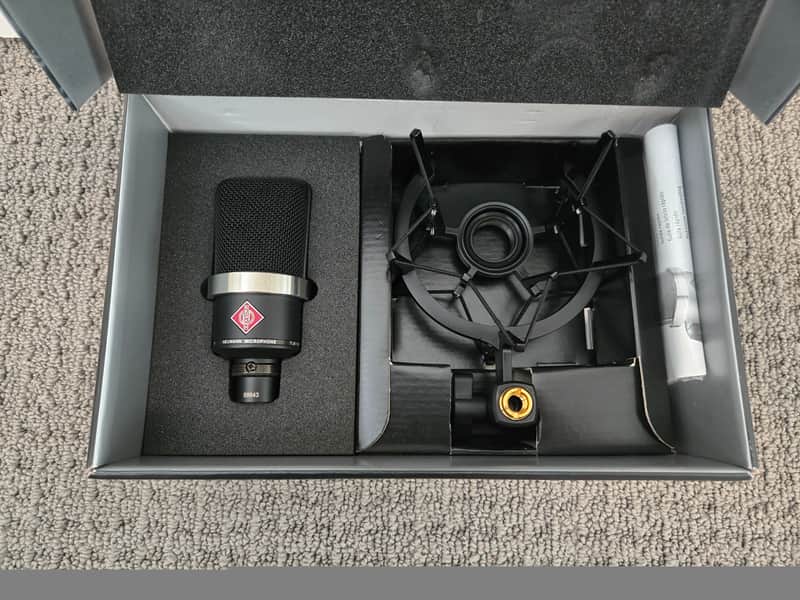 Neumann TLM 102 Studio Set with Shockmount 2013 - Present - Nickel image 1