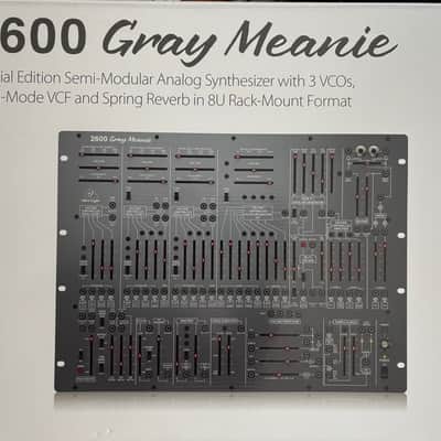 Behringer 2600 Semi-Modular Analog Synthesizer Limited Edition 2021 - Present - Gray Meanie image 2