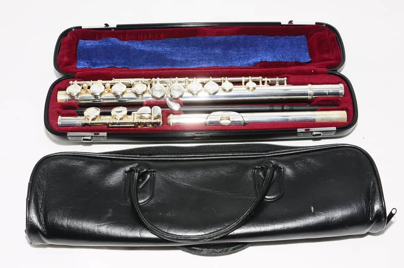 Yamaha 411 II Silver 925 Flute RefNo 855 | Reverb