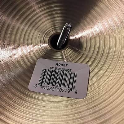 Zildjian A0037 24" A Zildjian Medium Ride Cymbal w/ Video Link image 7