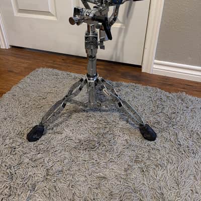 DW DWCP9300 9000 Series Heavy Duty Double-Braced Snare Drum Stand 2010s - Chrome image 3