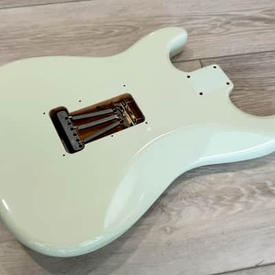 2018 Fender Classic Player 60 62 RI Stratocaster Sonic Blue Body with Original Tremolo image 7