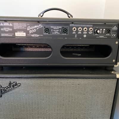 Fender Bassman 500 Tube 500-Watt Bass Amp Head 2010s - Black image 6
