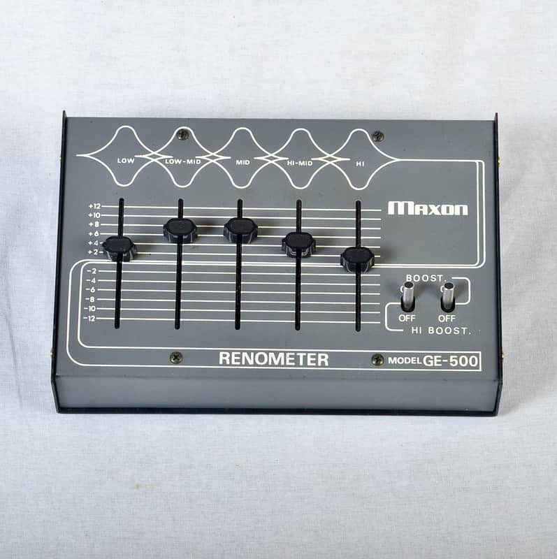 Vintage Maxon GE-500 Renometer - EQ & Clean Boost -1970's image 1