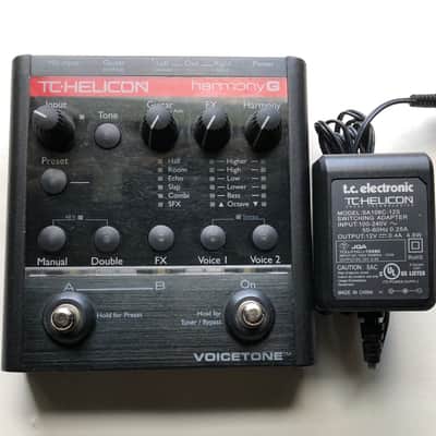TC Helicon VoiceTone Harmony-G  Black M Create Reverb Echo Delay Pitch image 7