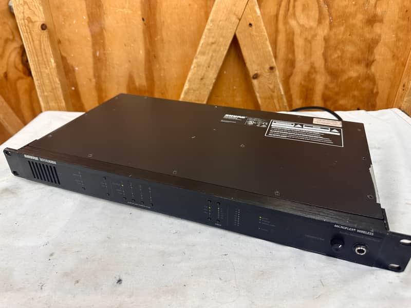Shure MXWANI4 4 Channel Audio Network Interface for Microflex Wireless image 1