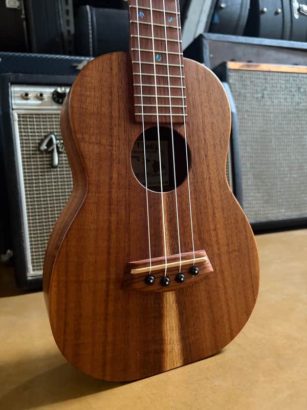 Kanile'a K-1 C DLX SF Concert Ukulele #0912-8871 – Deluxe Hawaiian Koa – Silk Finish image 1