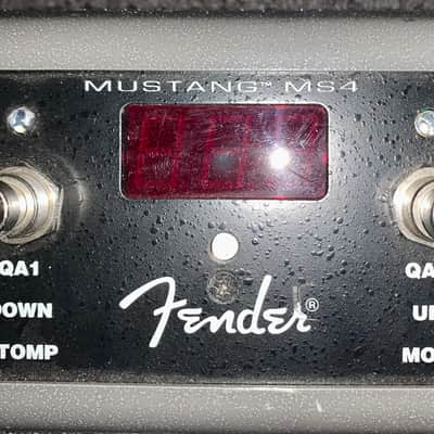 Fender P/N 0080996000 MS4 Mustang 4-Button Footswitch with 1/4" Jack 2010s - Black image 3