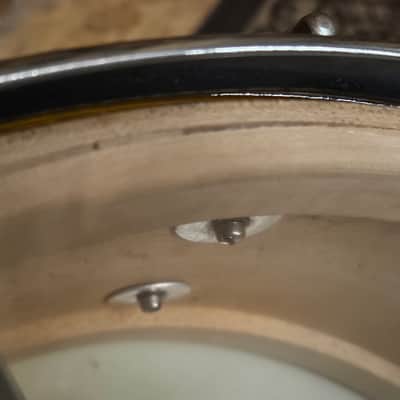 Slingerland 5.5"x 14" Super Gene Krupa Snare Drum - Blue Sparkle Pearl image 16