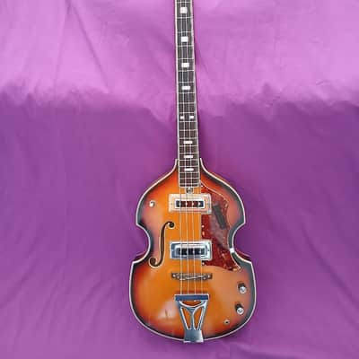 KINGSTON 1960s Hofner Style Violin Bass - Cool! image 1