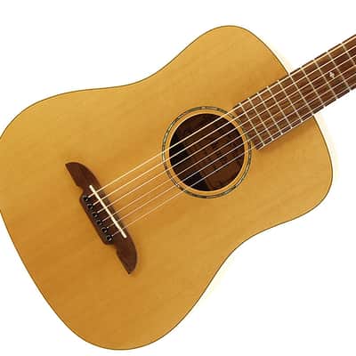 Alvarez MSD1 3/4 Travel Dreadnought Acoustic Guitar w Bag image 2