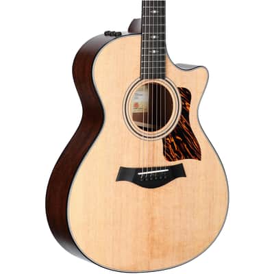 Taylor 312ce V2 Grand Concert Acoustic-Electric Guitar (with Case), Natural image 8