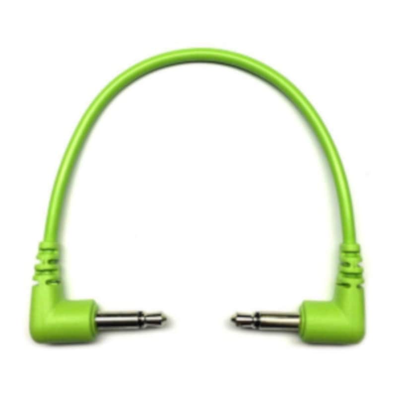 Tendrils Cables Right Angled Eurorack Patch Cable (15cm - Lime) 6 Pack image 1