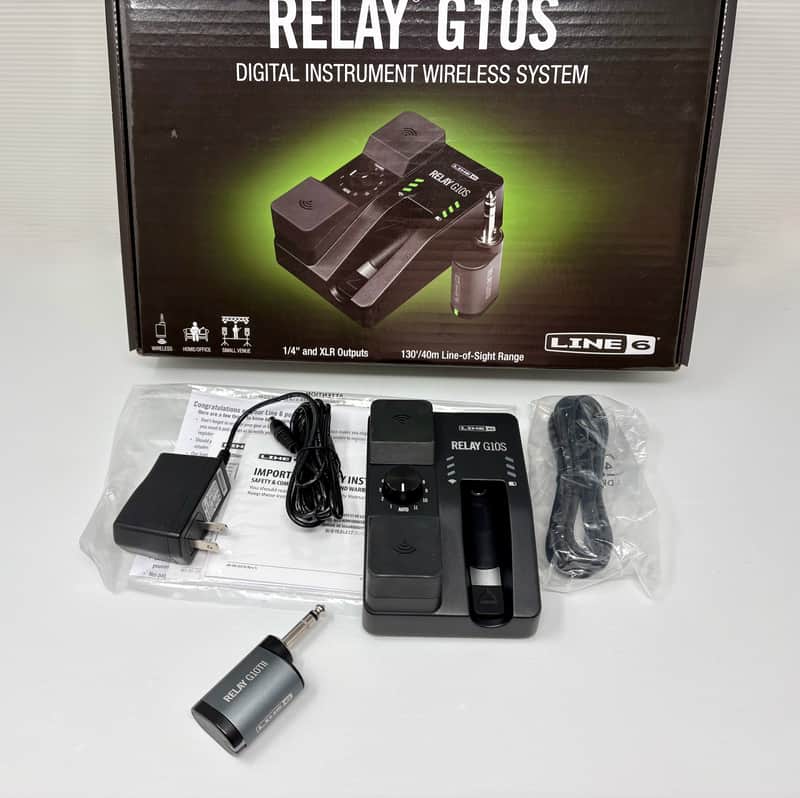 Line 6 Relay G10S Stompbox-Size Digital Guitar Wireless System image 1