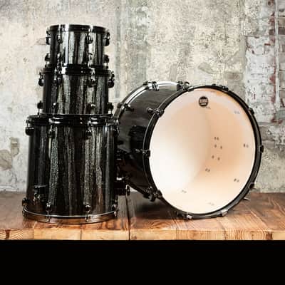 Tama Starclassic Maple 4-Piece Drum Set - Black Clouds & Silver Linings - Free Shipping image 7