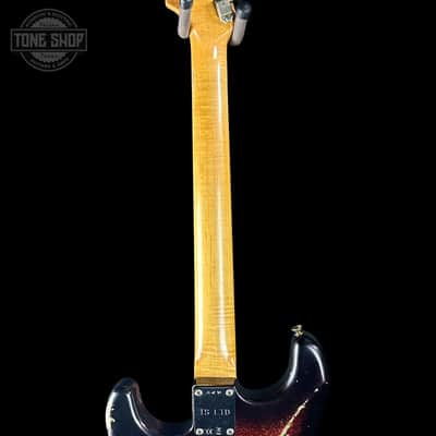 Fender Custom Shop 1963 Stratocaster Relic 3 Tone Sunburst Sparkle w/case TSLTD5OF10 image 9