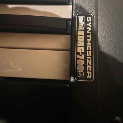 Korg miniKORG 700FS 32-Key Analog Synthesizer 2021 - Present - Black / Wood image 6