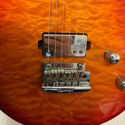 Ernie Ball Music Man Luke III 2022 - Cherry Burst Quilted image 6