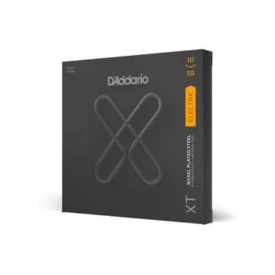 D'Addario XTE1059 7-String Electric Guitar XT Nickel, Regular Light 10-59 image 4