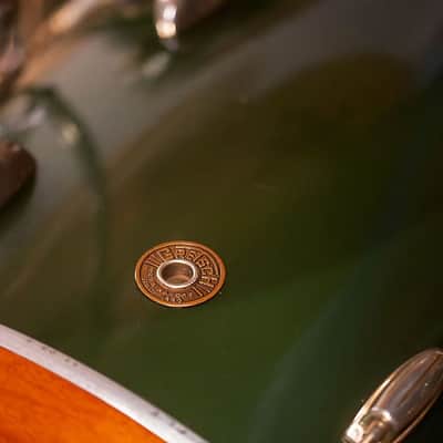 Gretsch 1958 Birdland 4 Piece Rare And Collectable Drum Kit, Cadillac Green With Gold Hardware image 18