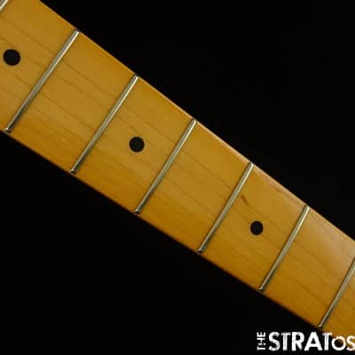 Fender FSR Squier Classic Vibe 50s Stratocaster Strat NECK w/ GOLD TUNERS Maple image 3