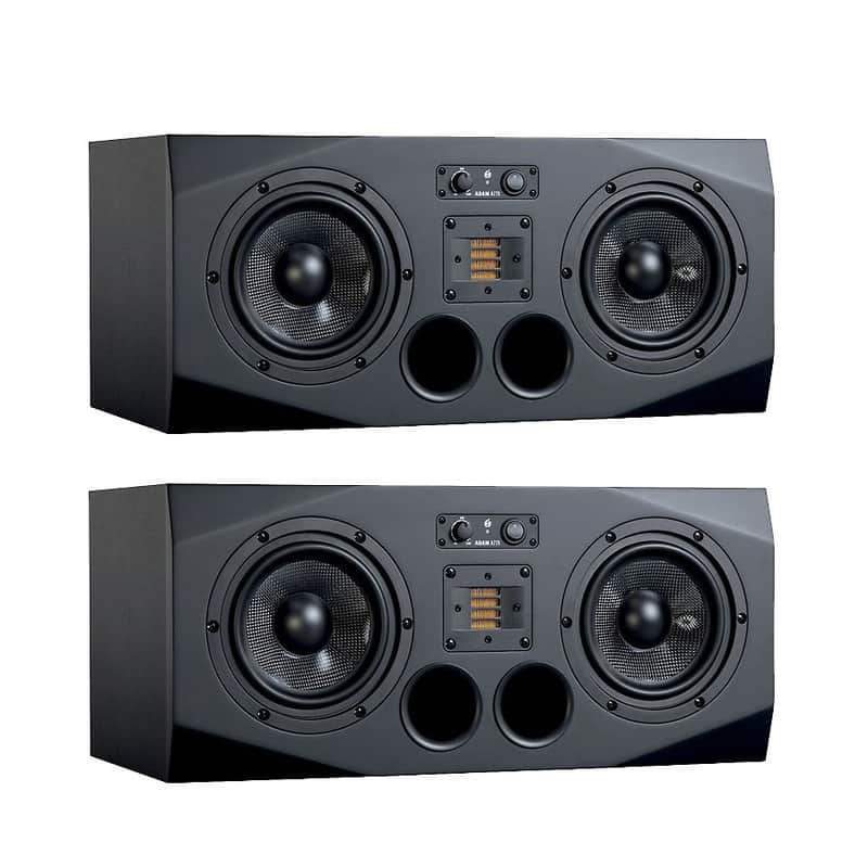 ADAM Audio A77X Active Nearfield / Midfield Monitors (Pair) Black
