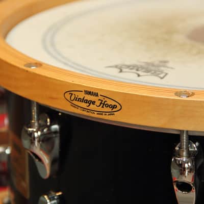 Yamaha MSD14AF Anton Fig Signature 14x6" Maple Snare Drum 2000s - Black image 6