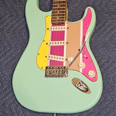 Partscaster Stratocaster Style 2023 - Surf Green image 5