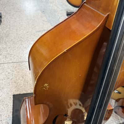 Samuel Eastman VB80 3/4 Size Upright Bass w/Bag image 2