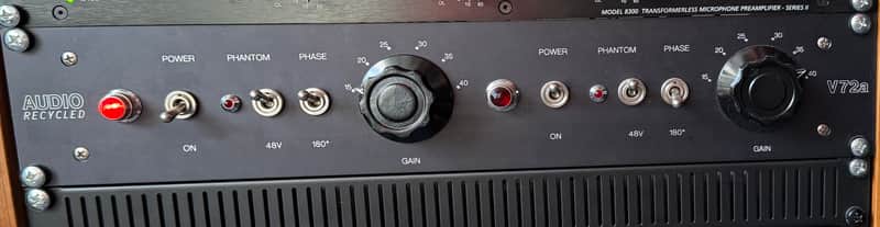 Telefunken V72a Racked Pair image 1