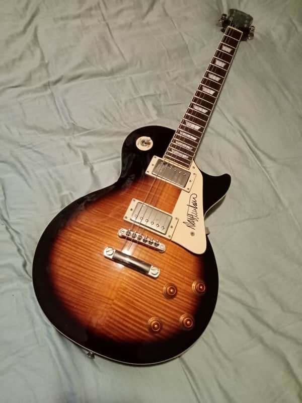 Epiphone Les Paul Signed by Dave Mustaine - Sunburst image 1