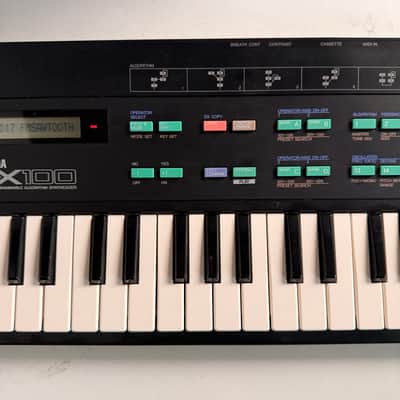 Yamaha DX100 Programmable Algorithm Synthesizer 1985 - Black image 3