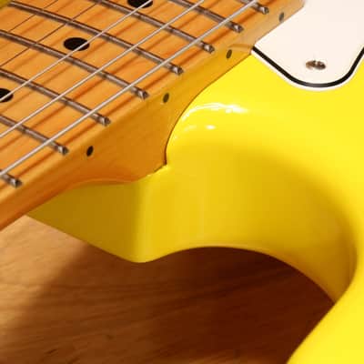 Fender MIJ Limited International Color Stratocaster 2022 - Monaco Yellow 02336 image 14