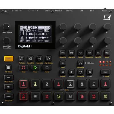 Elektron Digitakt II 16-Track Digital Drum Computer + Sampler image 1