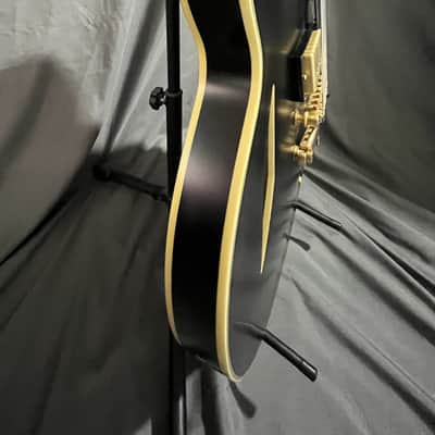 Epiphone Emily Wolfe Sheraton w/ PICKGUARD / Black Aged Gloss w/EpiLite Case Excellent image 10