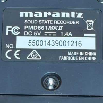 Marantz Solid Stante Recorder PMD661 MKII NO: 55001439001216 - With Soft Case and Stand image 19
