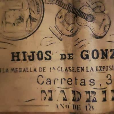 Hijos de Gonzalez Hijos de Francisco Gonzalez 1895 - French Polish image 1